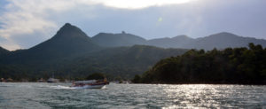 Como chegar na Ilha Grande_Vista Chegada Vila do Abraao